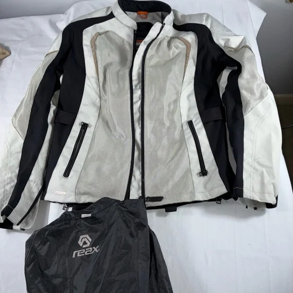 Reax Womens Motorcycle Jacket Sz L Alta Mesh w/ Riding Liner CE Level 2 armor” - Picture 2 of 7